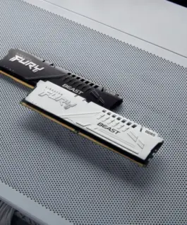 Alternative view of Kingston памет DDR5 Fury Beast бял 32GB(1*32GB)/6000 CL36