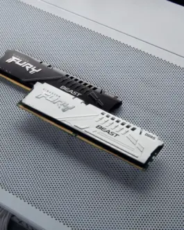 Alternative view of Kingston памет DDR5 Fury Beast бял 32GB(1*32GB)/6000 CL36