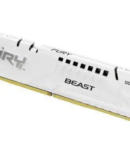 Kingston памет DDR5 Fury Beast 32GB(1*32GB)/5600 CL36 бял
