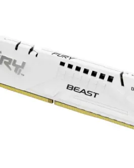 Kingston памет DDR5 Fury Beast 32GB(1*32GB)/5600 CL36 бял