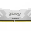 Kingston памет DDR5 Fury Renegade бял 16GB(1*16GB)/6400 CL32