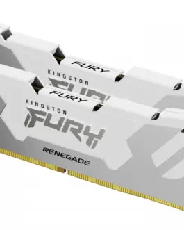 Kingston памет DDR5 Fury Renegade бял 32GB(2*16GB)/6400 CL32