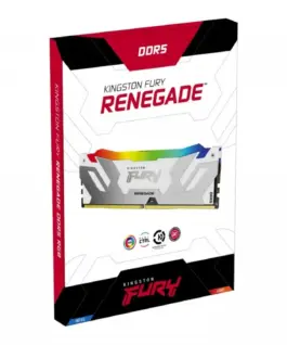 Alternative view of Kingston памет DDR5 Fury Renegade RGB 16GB(1*16GB)/7200 CL38