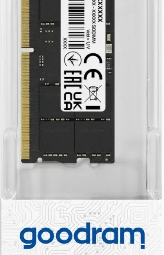 Alternative view of GOODRAM памет DDR5 SODIMM 16GB/5600 CL46