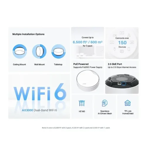 TP-LINK Wifi system Deco X50-PoE