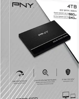 Alternative view of PNY SSD drive 4TB 2,5 SATA3 SSD7CS900-4TB-RB