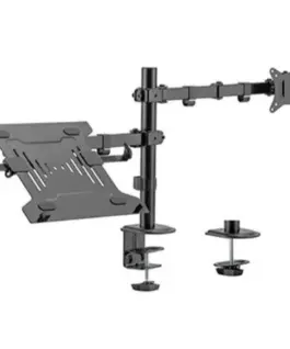 Gembird Adjustable desk mount with монитор arm and Лаптоп tray