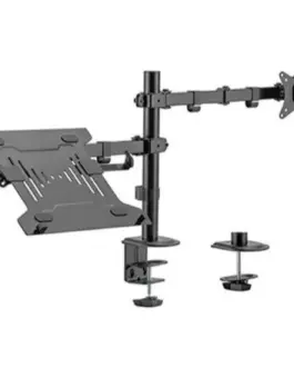 Gembird Adjustable desk mount with монитор arm and Лаптоп tray