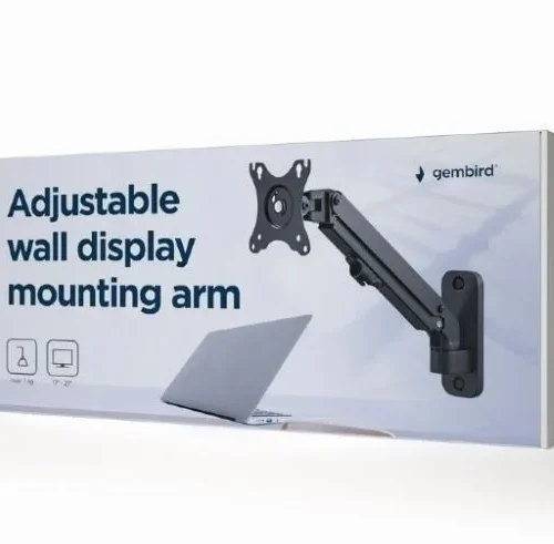 Gembird Adjustable wall display mounting arm