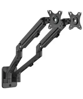 Gembird Adjustable wall 2-display mounting arm 17 inches-27 inches up to 7 kg