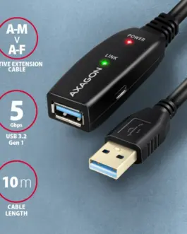 Alternative view of AXAGON AXAGON ADR-310 USB 3.0 A-M -> A-F act 10m cabl