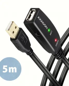 AXAGON AXAGON ADR-205 USB 2.0 A-M -> A-F act. 5m cabl