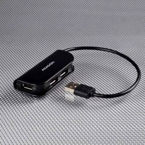 AXAGON AXAGON HUE-X4B Hub 4-po rt USB 2.0 черен