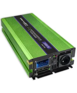 Alternative view of Qoltec Pure Sine Wave inverter Monolith, 1000W, 2000W