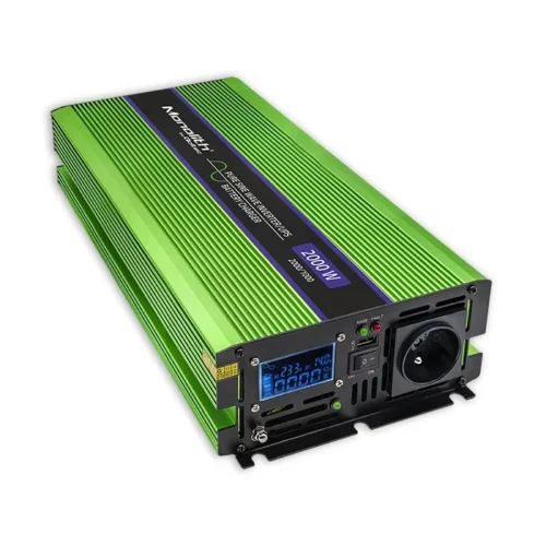 Alternative view of Qoltec Pure Sine Wave inverter Monolith, 1000W, 2000W
