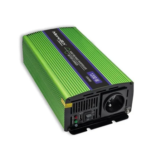 Alternative view of Qoltec Pure Sine Wave Inverter Monolith, 600W, 1200W