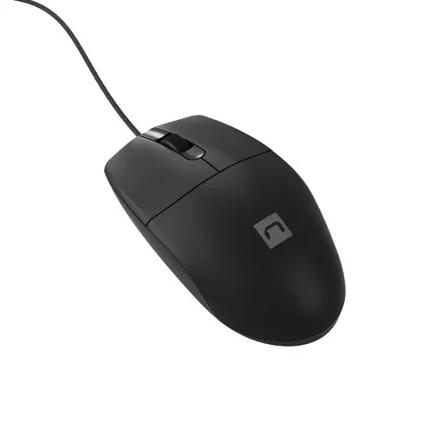 Natec Mouse Ruff Plus 1200 DPI 1.8m черен