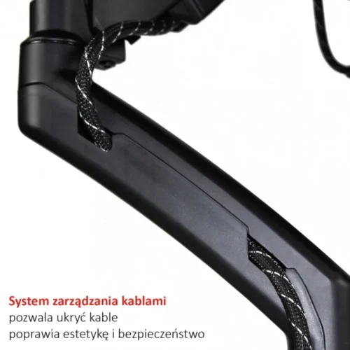 ART Desk handle on gas spring for 1 LCD monitor / LED 13-27 L-11GD