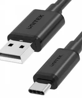 Unitek кабел USB-C - USB-A 2.0; 1.5m; M/M; C14067BK
