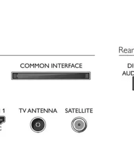 Alternative view of Philips 43 inch LED TV 43PUS7608/12