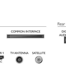 Alternative view of Philips 55 inch TV LED 55PUS7608/12