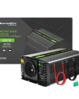 Alternative view of Qoltec Pure Sine Wave Inverter Monolith, 300W, 600W