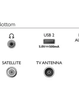 Alternative view of Philips 32 inch LED TV 32PHS6808/12