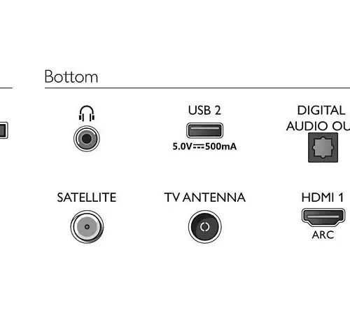 Alternative view of Philips 32 inch LED TV 32PHS6808/12