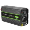 Qoltec Pure Sine Wave Inverter Monolith, 600W, 1200W