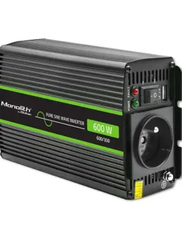 Qoltec Pure Sine Wave Inverter Monolith, 300W, 600W