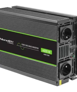 Qoltec Pure Sine Wave Inverter Monolith, 2000W, 4000W