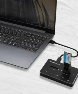 Qoltec Drive docking station 2xSSD M2 SATA