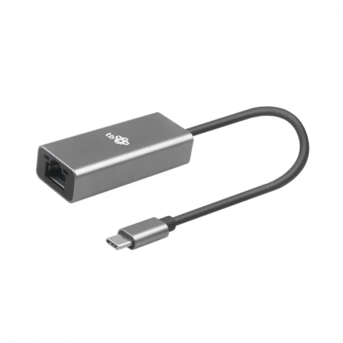 TB USB C – RJ45 адаптер сив
