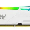 Kingston памет DDR5 Fury Beast бял RGB 64GB(4*16GB)/5600 CL40