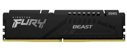 Kingston памет DDR5 Fury Beast черен 64GB(4*16GB)/6000 CL40