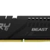 Kingston памет DDR5 Fury Beast 128GB(4*32GB)/5200 CL40 черен