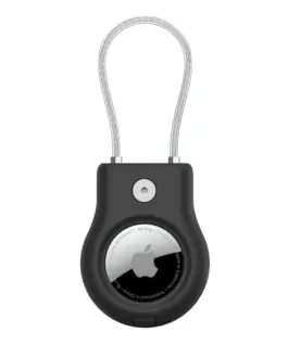 Belkin Secure holder Wire кабел for AirTag черен