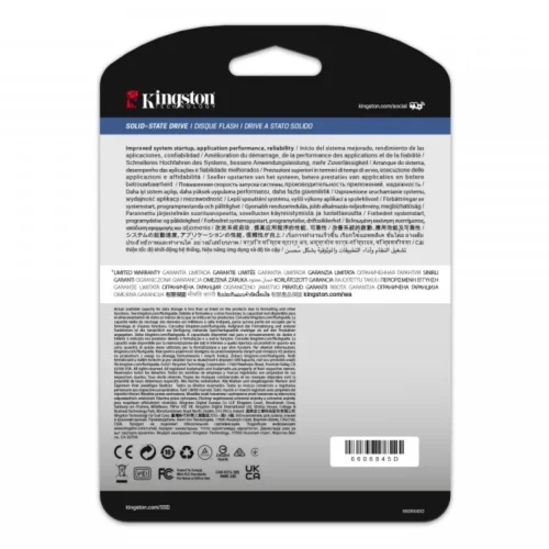 Kingston SSD drive DC600M 7680GB