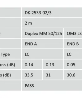 Digitus Patch cord FO DK-2533-02/3