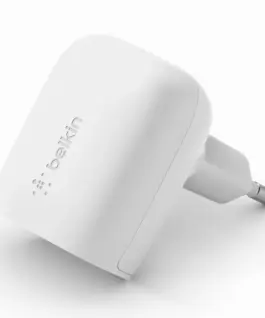 Belkin зарядно 20W USB-C PD PPS бял