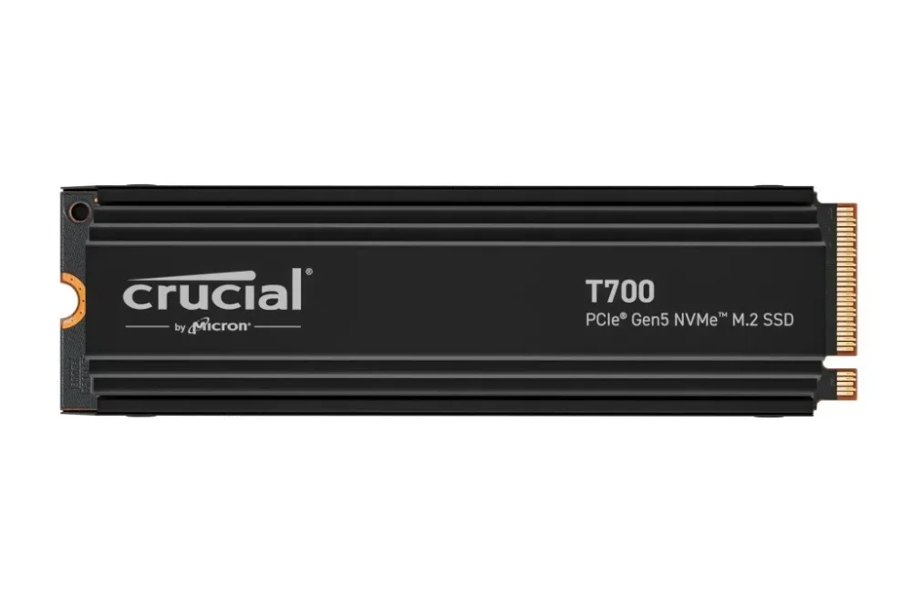 Crucial SSD drive T700 2TB M.2 NVMe 2280 PCIe 5.0 12400/11800