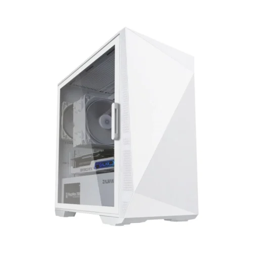 Zalman кутия Z1 Iceberg бял Micro ATX | Mini ITX | Mid Tower кутия за