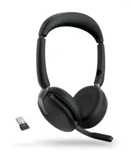 Alternative view of Jabra слушалки Evolve2 65 Flex Link380a UC Stereo