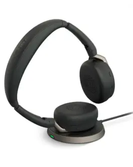 Jabra слушалки Evolve2 65 Flex Link380a MS Stereo Wireless зарядно