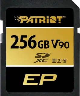 Patriot памет card SDXC 256GB V90 UHS-II U3 C10 300/260MB/s