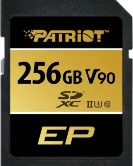 Patriot памет card SDXC 256GB V90 UHS-II U3 C10 300/260MB/s