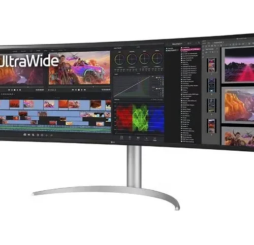 Alternative view of LG Electronics Monitor 49WQ95C-W 49 inch Ultra Wide Dual QHD