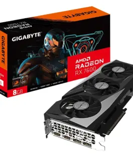 Gigabyte видео карта Radeon RX 7600 Gaming OC 8G GDDR6 128bit 2DP/2HDMI