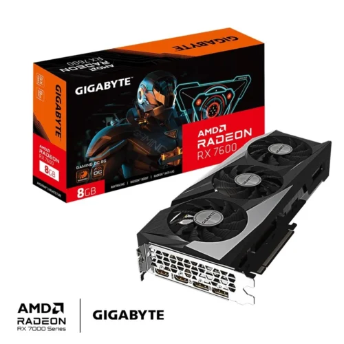 Alternative view of Gigabyte видео карта Radeon RX 7600 Gaming OC 8G GDDR6 128bit 2DP/2HDMI