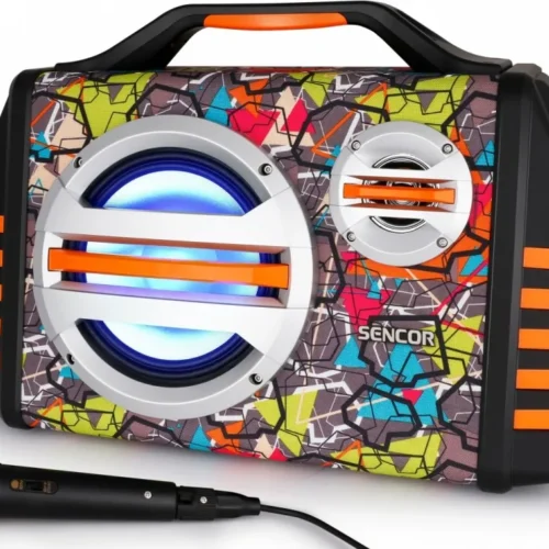 Alternative view of Sencor SSS 3200 KIDS portable speaker, Bluetooth, karaoke function